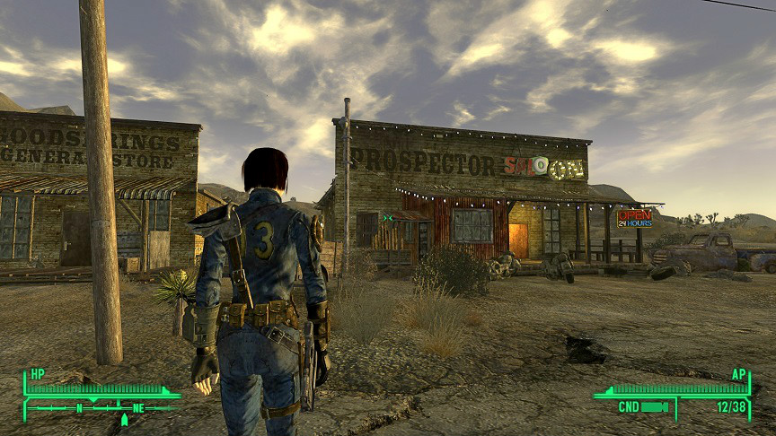 フォールアウトニューヴェガス(Fallout: New Vegas)をウィンドウズ10でプレイ